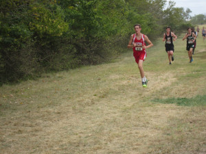 Freshman Miles Atherton ran a 5k at the new meet.