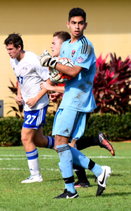 Milani plays goalie for his club team Loudoun 98 Red in the National Championship League in Florida last December. Milani’s team won the match 1-0 and is currently placed third in the nation for club soccer teams. He will compete at the national tournament in Texas this summer. “I think [goalie] is one of the most difficult positions because it has the most pressure,” Milani said. “At the same time it can be the most rewarding.” 